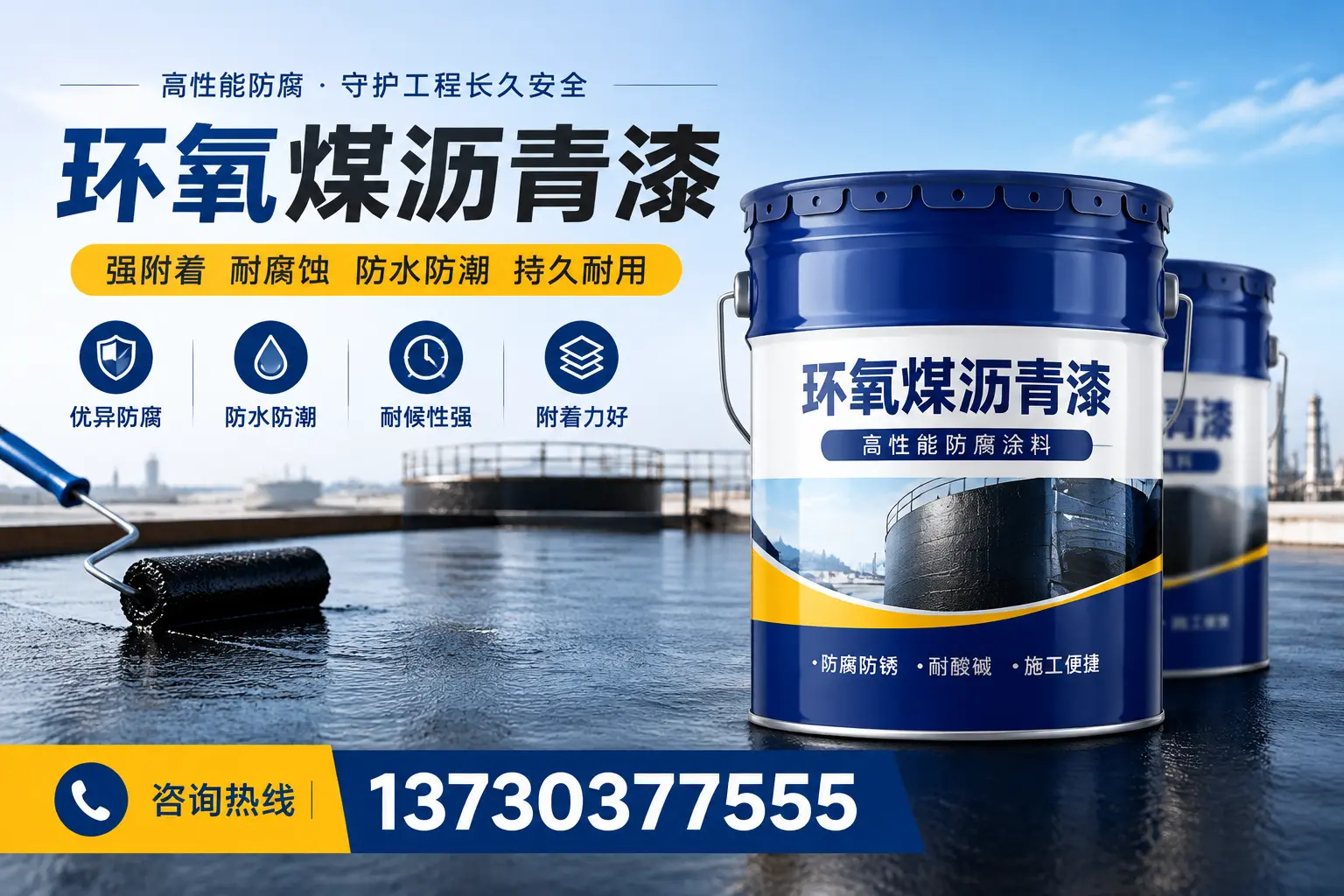 如何判断环氧煤沥青漆的质量？峰峰矿区消费者指南