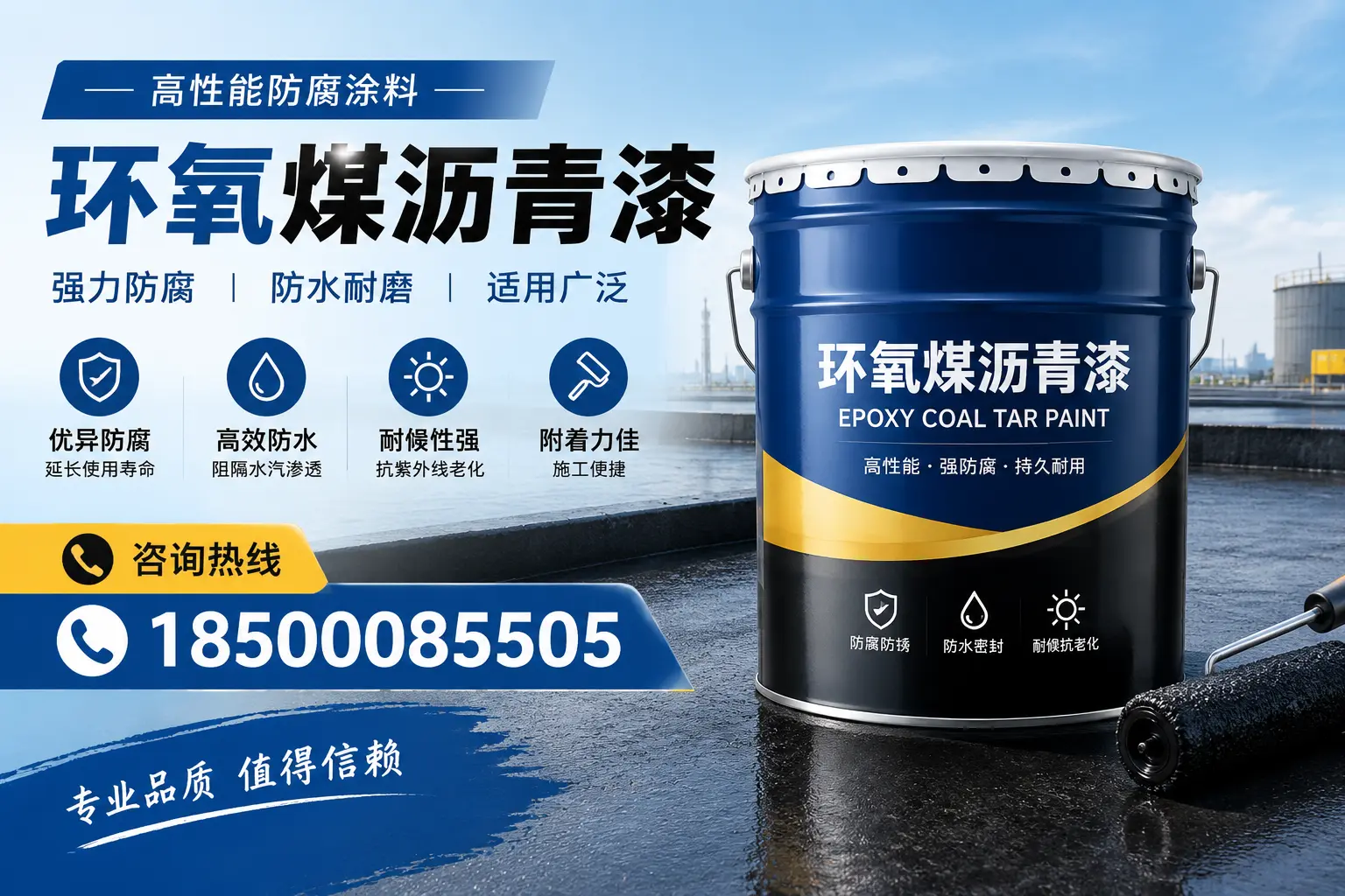 环氧煤沥青漆的主要成分与功能，峰峰矿区用户深度了解